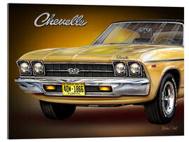 Acrylglasbild Chevelle 1969 - Michael Fishel