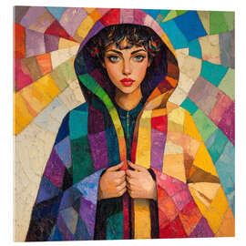 Obraz na szkle akrylowym My colourful personality - DejaReve