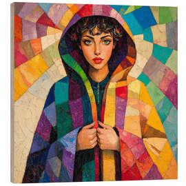 Holzbild Meine farbenfrohe Persönlichkeit - DejaReve