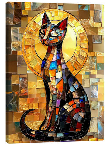Canvas print Egyptian cat