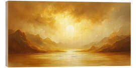Wood print Let there be Light - DejaReve
