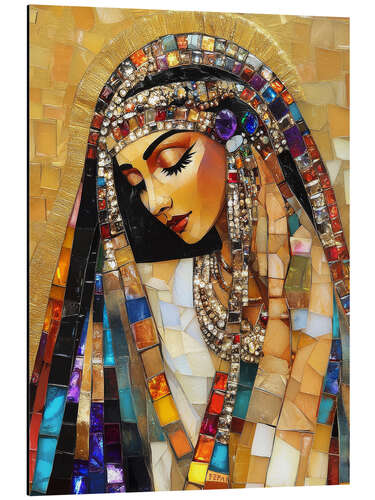 Aluminium print Her Beauty