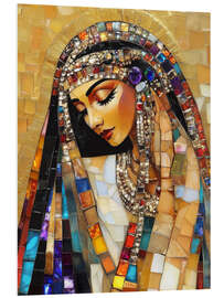 Foam board print Her Beauty