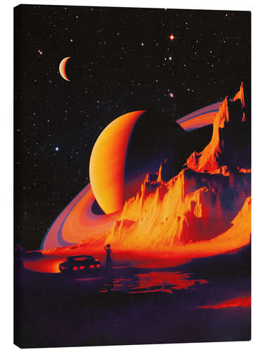 Tableau sur toile Alien Landscape