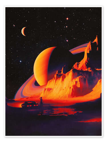 Poster Alien Landscape