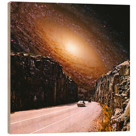 Puutaulu Intergalactic Highway - Taudalpoi