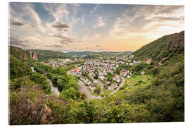 Obraz na szkle akrylowym Bad Münster am Stein and Rotenfels - Daniel Heine