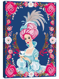 Lienzo Marie Antoinette invites you to tea - Taika Tori