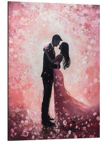 Aluminiumtavla Valentines Day Romantic Couple