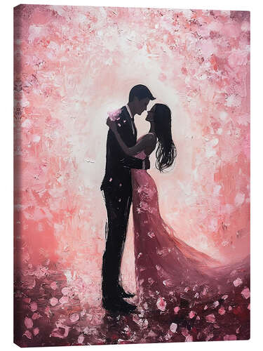 Canvas-taulu Valentines Day Romantic Couple