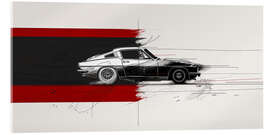 Akrylbillede Sports car - Peter Roder