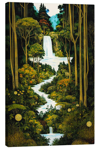 Obraz na płótnie In the Embrace of the Forest