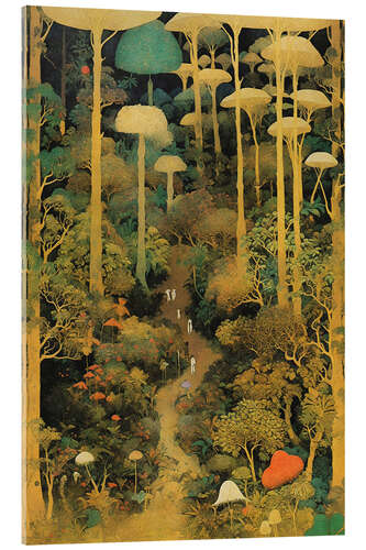 Acrylic print The Unknown Land