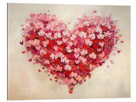 Gallery print Red Hearts for Valentine's Day