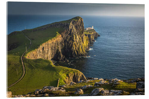 Akrylglastavla Neist Point Lighthouse on Skye, Scotland