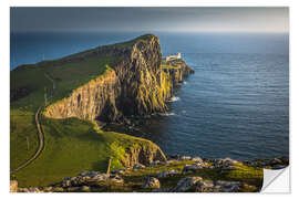 Wall sticker Neist Point Lighthouse on Skye, Scotland