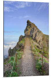 Tableau en aluminium Stairway to Heaven on Madeira