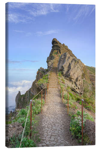 Lienzo Stairway to Heaven on Madeira