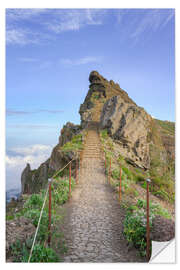 Wall sticker Stairway to Heaven on Madeira