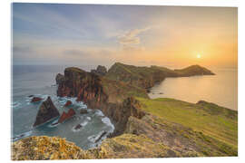 Quadro em acrílico Madeira Point of St. Lawrence at Sunrise - Michael Valjak