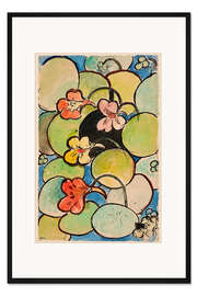 Gerahmter Kunstdruck Kapuzinerkresse, 1912