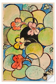 Sisustustarra Nasturtium, 1912