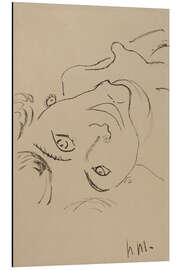 Tableau en aluminium Tête renversée, 1906 - Henri Matisse