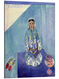 Alubild Zorah auf der Terrasse, 1912