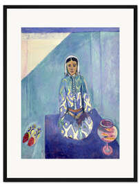 Gerahmter Kunstdruck Zorah auf der Terrasse, 1912