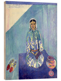 Holzbild Zorah auf der Terrasse, 1912