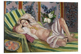 Stampa su alluminio Odalisque with Magnolias, 1924
