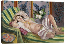 Canvas print Odalisque with Magnolias, 1924