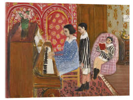 Acrylic print The Piano Lesson, 1923 - Henri Matisse