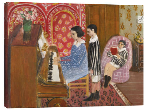 Obraz na płótnie The Piano Lesson, 1923