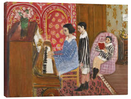 Canvas print The Piano Lesson, 1923 - Henri Matisse