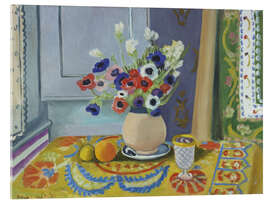 Acrylglasbild Anemonen, 1924