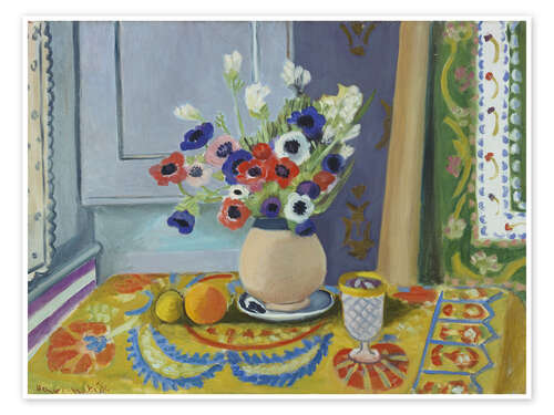 Poster Anemones, 1924