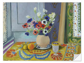 Wandsticker Anemonen, 1924