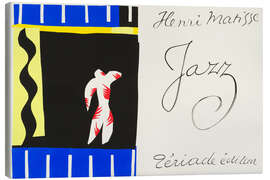 Leinwandbild Der Clown und Titelblatt, Jazz, 1947 II