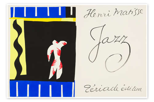 Póster The Clown and Title Page, Jazz, 1947 II