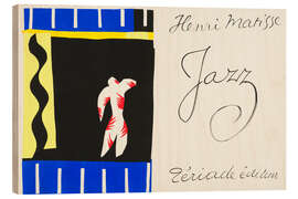 Print på træ The Clown and Title Page, Jazz, 1947 II