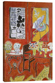 Canvastavla The Big Red Interior, 1948 II