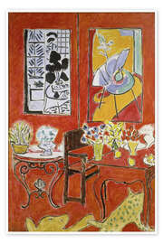 Plakat The Big Red Interior, 1948 II