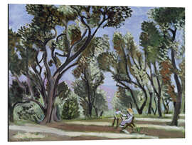 Magnettafel Maler im Olivenhain, 1922