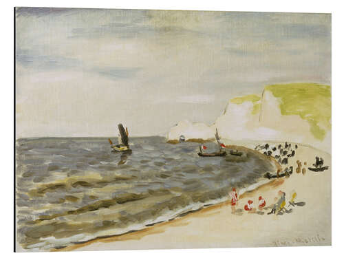Quadro em alumínio Coast near Etretat