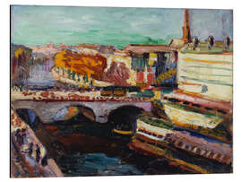 Tableau en aluminium Pont St. Michel, Paris, 1900 - Henri Matisse