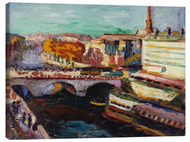 Lerretsbilde Pont St. Michel, Paris, 1900 - Henri Matisse