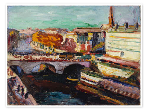 Plakat Pont St. Michel, Paris, 1900