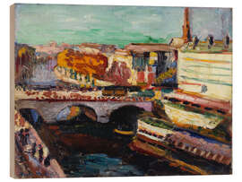Holzbild Pont St. Michel, Paris, 1900 - Henri Matisse