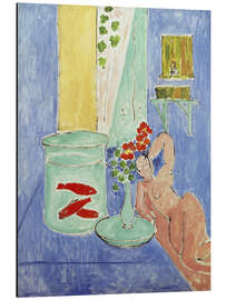 Magnettafel Goldfische und Skulptur, 1911 II